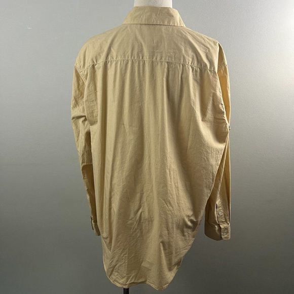 NWOT NILI LOTAN Kristen Button-Up Shirt‎ in Sand (S) - Picture 8 of 13